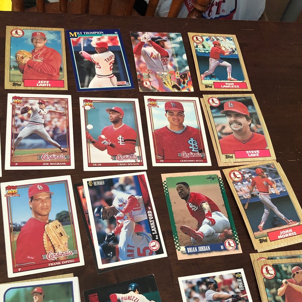 Vintage St. Louis Cardinals Baseball Trading Card Set - Picture 3 of 8